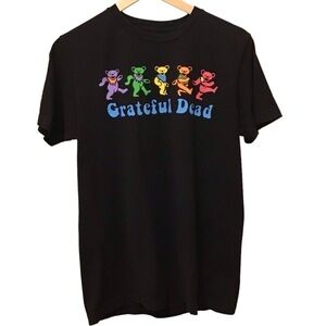 Grateful Dead Dancing Bears Cute T Shirt Official Licensed Size Medium Colorful